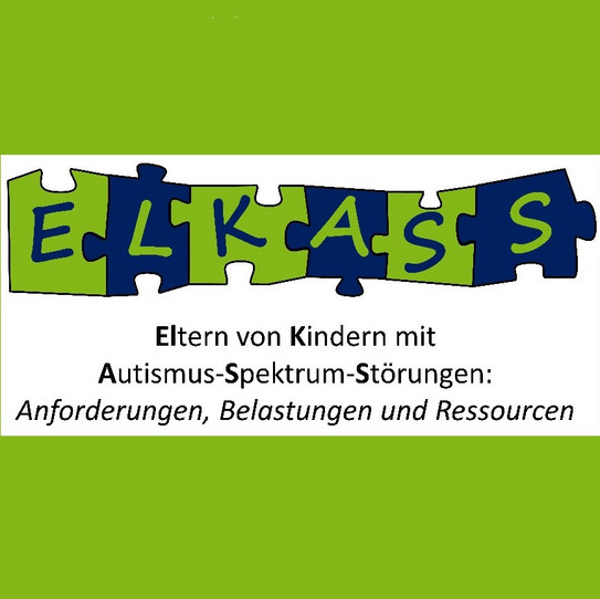 Logo ELKASS. Eltern von Kindern mit Autismus-Spektrum-Störungen: Anforderungen, Belastungen und Ressourcen.