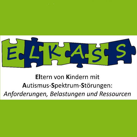 Logo ELKASS. Eltern von Kindern mit Autismus-Spektrum-Störungen: Anforderungen, Belastungen und Ressourcen.